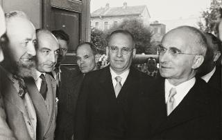 Visita del Presidente della Repubblica Luigi Einaudi a Busto Arsizio