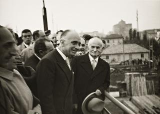 Visita del Presidente della Repubblica Luigi Einaudi a Piacenza