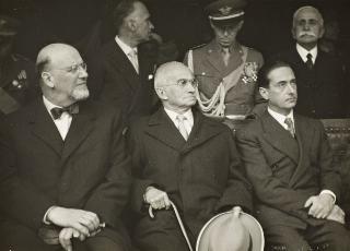 Visita del Presidente della Repubblica Luigi Einaudi a Piacenza