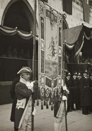 Visita del Presidente della Repubblica Luigi Einaudi a Piacenza