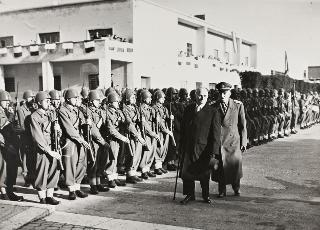 Visita del Presidente della Repubblica Luigi Einaudi a Sabaudia