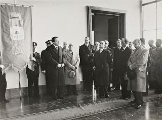 Visita del Presidente della Repubblica Luigi Einaudi a Sabaudia