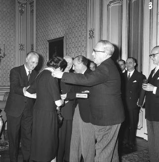 Conferimento dell'Ordine di Malta a Donna Laura Segni