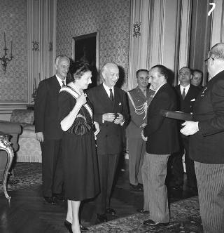 Conferimento dell'Ordine di Malta a Donna Laura Segni