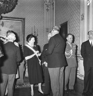 Conferimento dell'Ordine di Malta a Donna Laura Segni