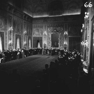 Presentazione degli auguri di Natale al Presidente della Repubblica Antonio Segni da parte del Corpo Diplomatico