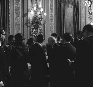 Presentazione degli auguri di Natale al Presidente della Repubblica Antonio Segni da parte del Corpo Diplomatico