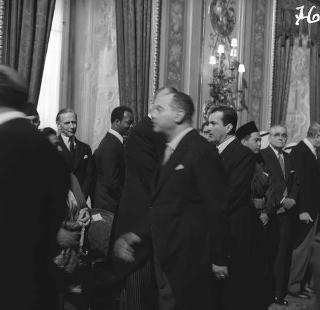 Presentazione degli auguri di Natale al Presidente della Repubblica Antonio Segni da parte del Corpo Diplomatico