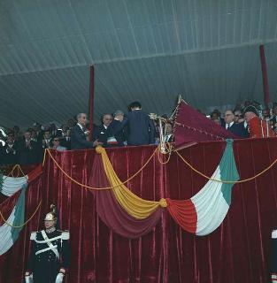 Il Presidente della Repubblica Antonio Segni durante la visita ufficiale in Sicilia (23 - 27 maggio 1964)