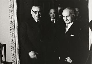 Visita al Quirinale di Ernest Bevin