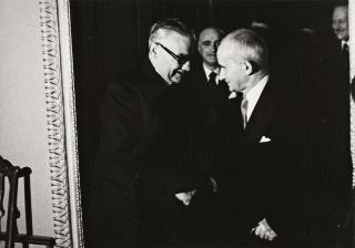 Visita al Quirinale di Ernest Bevin