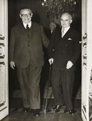 Visita al Quirinale di Ernest Bevin