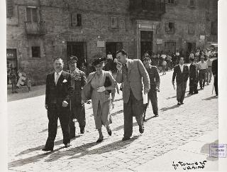 Visita di Ida Einaudi Pellegrini a Urbino