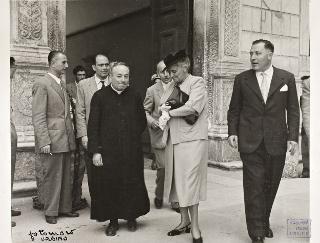 Visita di Ida Einaudi Pellegrini a Urbino
