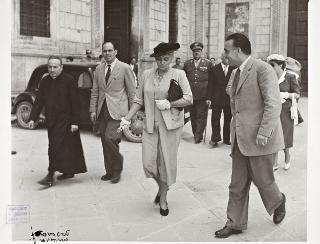 Visita di Ida Einaudi Pellegrini a Urbino