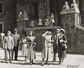Visita di Ida Einaudi Pellegrini a Urbino