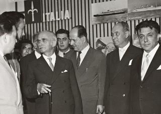 Visita del Presidente della Repubblica Luigi Einaudi a Bari