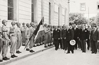 Visita del Presidente della Repubblica Luigi Einaudi a Benevento