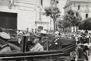 Visita del Presidente della Repubblica Luigi Einaudi a Benevento