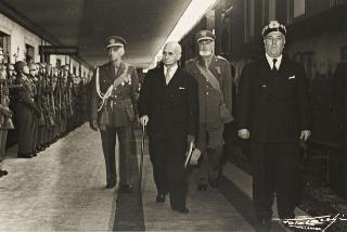 Visita del Presidente della Repubblica Luigi Einaudi a Firenze in occasione della cerimonia inaugurale della V Conferenza generale dell'UNESCO