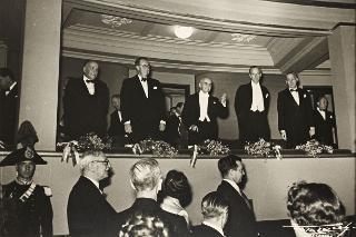 Visita del Presidente della Repubblica Luigi Einaudi a Firenze in occasione della cerimonia inaugurale della V Conferenza generale dell'UNESCO