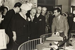 Visita del Presidente della Repubblica Luigi Einaudi a Firenze in occasione della cerimonia inaugurale della V Conferenza generale dell'UNESCO