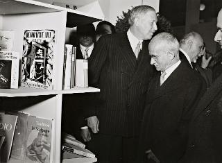 Visita del Presidente della Repubblica Luigi Einaudi alla XXVIII Fiera Campionaria Internazionale di Milano