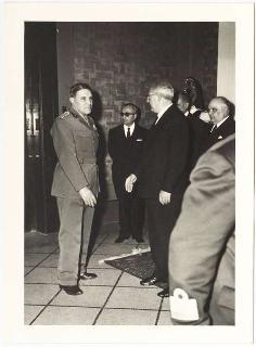 Il Presidente della Repubblica Giuseppe Saragat in visita ufficiale alla città di  Taranto