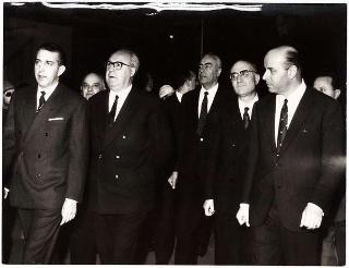 Il Presidente della Repubblica Giuseppe Saragat in visita ufficiale alla città di  Taranto
