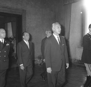 Ricevimento offerto dal Presidente della Repubblica Giuseppe Saragat al Corpo diplomatico in occasione della Festa delle Repubblica