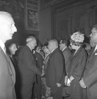 Ricevimento offerto dal Presidente della Repubblica Giuseppe Saragat al Corpo diplomatico in occasione della Festa delle Repubblica
