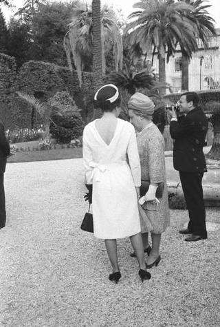 Ricevimento offerto dal Presidente della Repubblica Giuseppe Saragat alle Alte Cariche dello Stato per la Festa della Repubblica nei Giardini del Quirinale