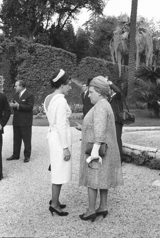 Ricevimento offerto dal Presidente della Repubblica Giuseppe Saragat alle Alte Cariche dello Stato per la Festa della Repubblica nei Giardini del Quirinale