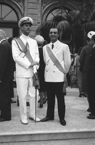 Ricevimento offerto dal Presidente della Repubblica Giuseppe Saragat alle Alte Cariche dello Stato per la Festa della Repubblica nei Giardini del Quirinale