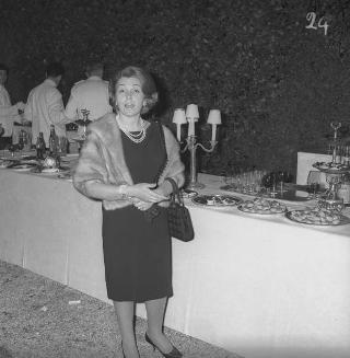 Ricevimento offerto dal Presidente della Repubblica Giuseppe Saragat alle Alte Cariche dello Stato per la Festa della Repubblica nei Giardini del Quirinale