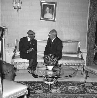 Visita di cortesia di Sua Maestà Mohammed Zahir Shah, Re dell'Afghanistan al Presidente della Repubblica Giuseppe Saragat