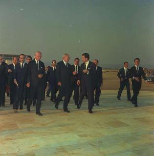 Il Presidente della Repubblica Giuseppe Saragat in Brasile durante la sua visita di Stato in America Latina (10 - 24 settembre 1965)