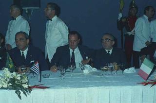 Il Presidente della Repubblica Giuseppe Saragat in Uruguay durante la sua visita di Stato in America Latina (10 - 24 settembre 1965)