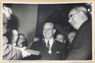 Il Presidente della Repubblica Giuseppe Saragat in Uruguay durante la sua visita di Stato in America Latina (10 - 24 settembre 1965)