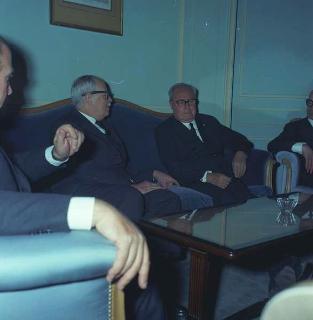 Il Presidente della Repubblica Giuseppe Saragat in Cile durante la sua visita di Stato in America Latina (10 - 24 settembre 1965)