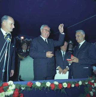 Il Presidente della Repubblica Giuseppe Saragat in Perù durante la visita di Stato in America Latina (10 -  24 settembre 1965)