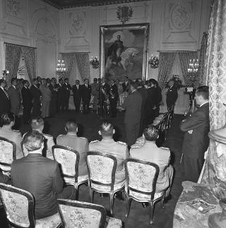 Il Presidente della Repubblica Giuseppe Saragat in Perù durante la visita di Stato in America Latina (10 -  24 settembre 1965)