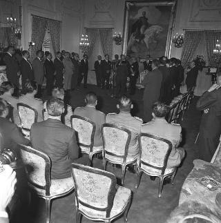 Il Presidente della Repubblica Giuseppe Saragat in Perù durante la visita di Stato in America Latina (10 -  24 settembre 1965)