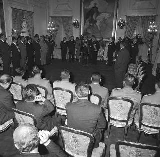 Il Presidente della Repubblica Giuseppe Saragat in Perù durante la visita di Stato in America Latina (10 -  24 settembre 1965)