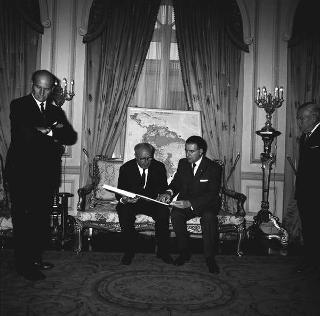 Il Presidente della Repubblica Giuseppe Saragat in Perù durante la visita di Stato in America Latina (10 -  24 settembre 1965)