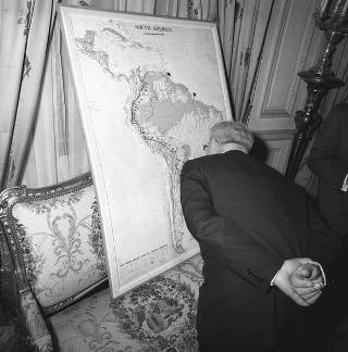 Il Presidente della Repubblica Giuseppe Saragat in Perù durante la visita di Stato in America Latina (10 -  24 settembre 1965)