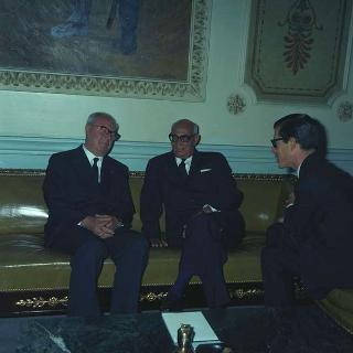 Il Presidente della Repubblica Giuseppe Saragat in Venezuela durante la sua visita di Stato in America Latina (10 - 24 settembre 1965)