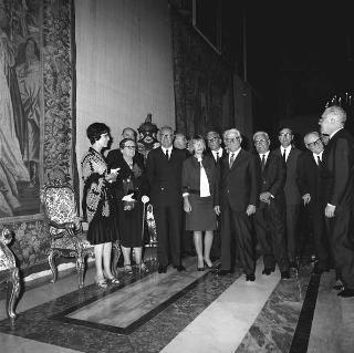 Visita del Presidente della Repubblica d'Islanda Asgeir Asgeirsson al Presidente della Repubblica Giuseppe Saragat