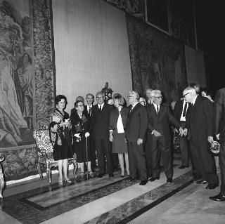 Visita del Presidente della Repubblica d'Islanda Asgeir Asgeirsson al Presidente della Repubblica Giuseppe Saragat