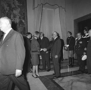 Visita del Presidente della Repubblica d'Islanda Asgeir Asgeirsson al Presidente della Repubblica Giuseppe Saragat